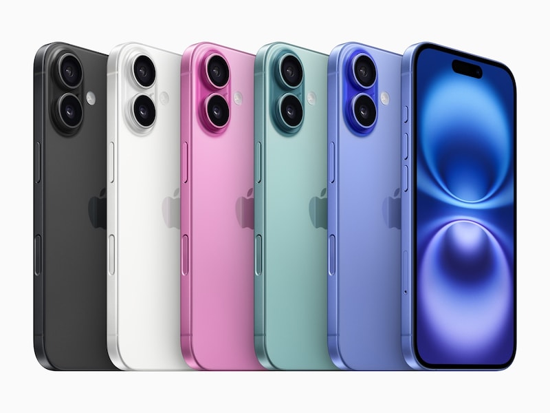 一部モデルが値下げされたiPhone 16とiPhone 16 Plus ※画像：Apple 公式Webサイト