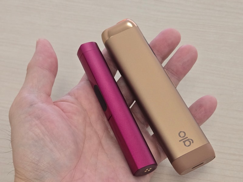 glo Hilo PlusのEasySwitchペンとglo Hilo