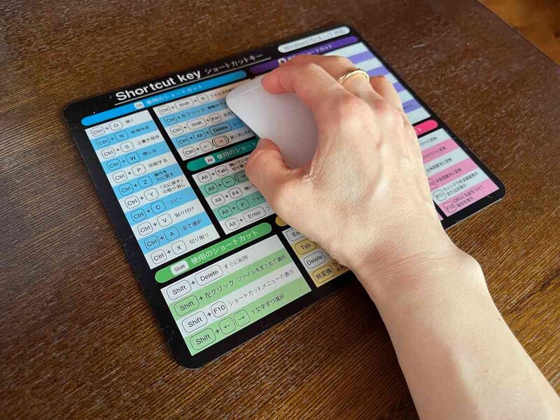 キャンドゥの「ショートカットキーマウスパッド」を使ってみると、カーソルもちゃんと動く