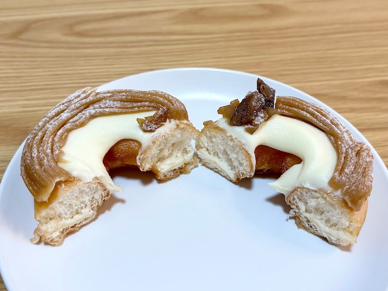 モンブランクリームと甘栗の上品な甘みがぜいたく! 栗のおいしさを堪能できます