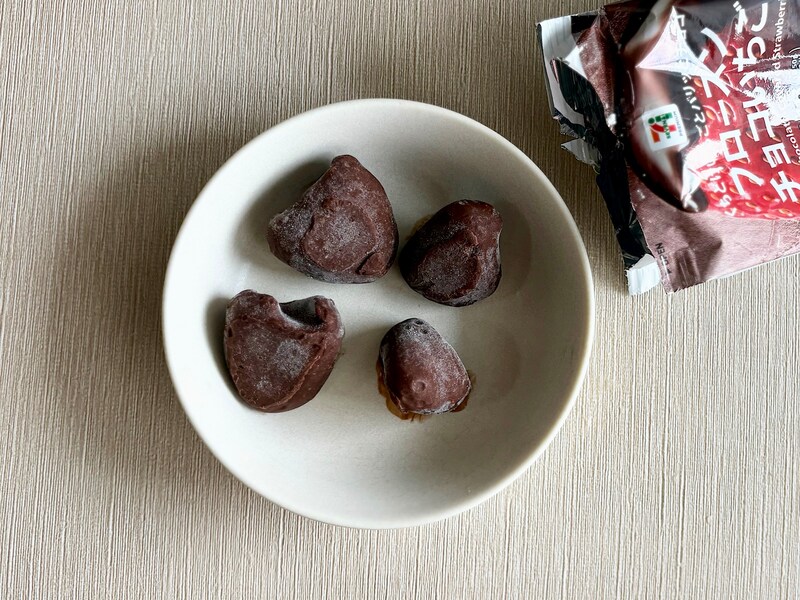 食べやすいひと口サイズのひんやりスイーツです