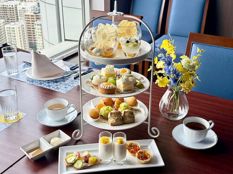 東京ドームホテル「Flower Afternoon Tea」 