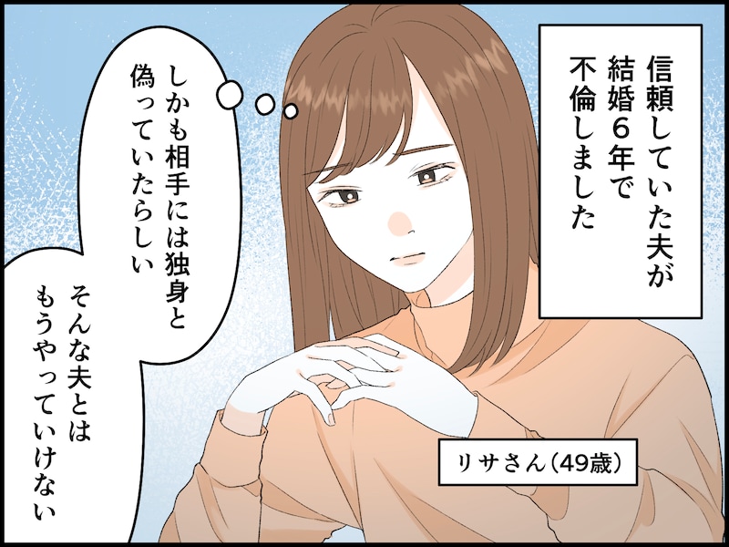 不倫した元夫が果たした責任