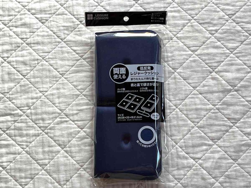 キャンドゥの「低反発レジャークッション」