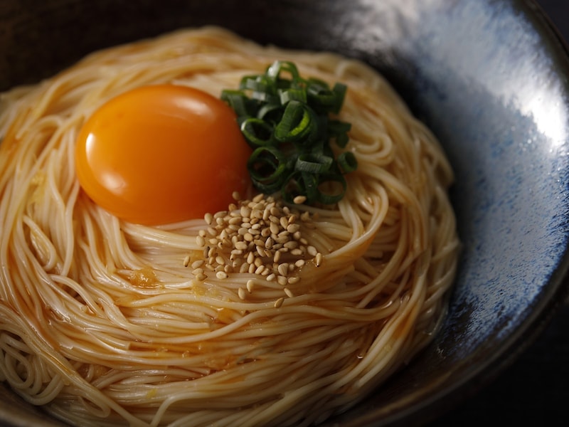 アレンジしたそうめん