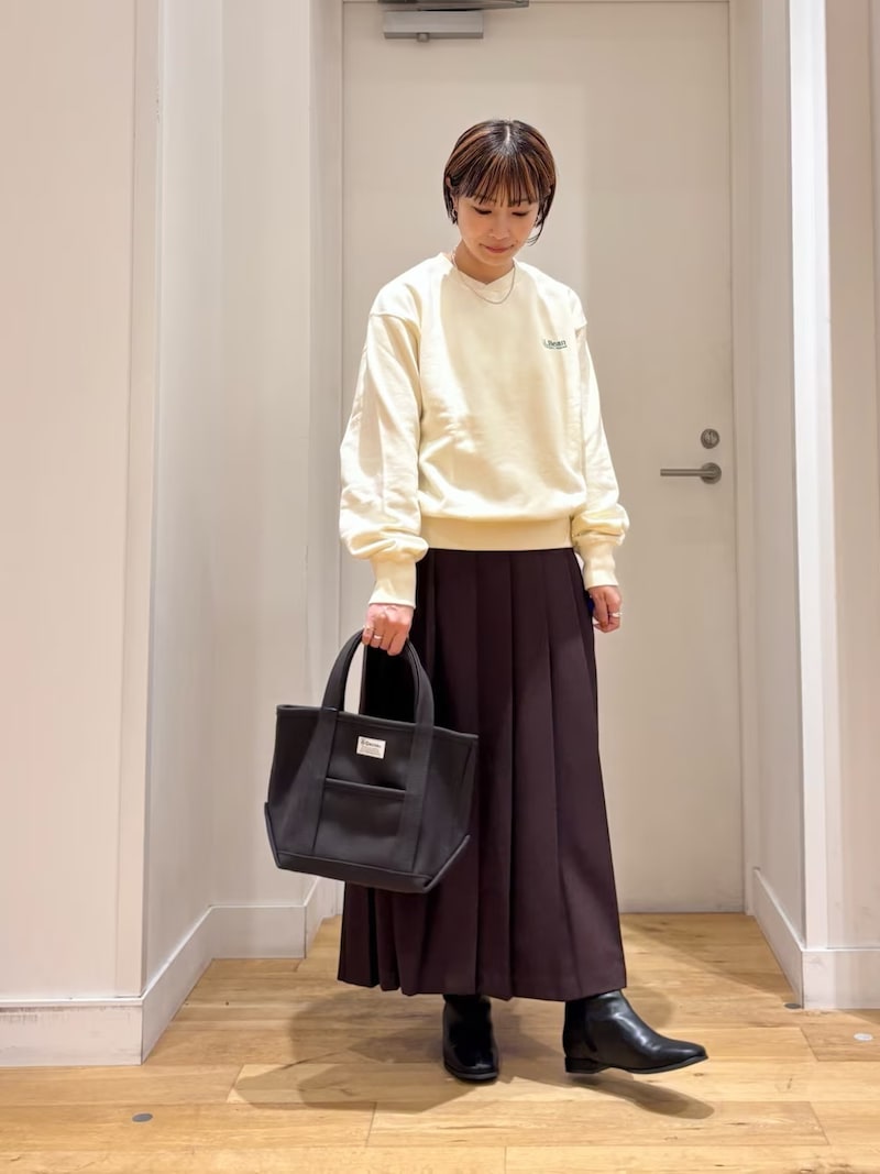 プリーツの幅が広いところが今っぽさのポイントです 出典:WEAR