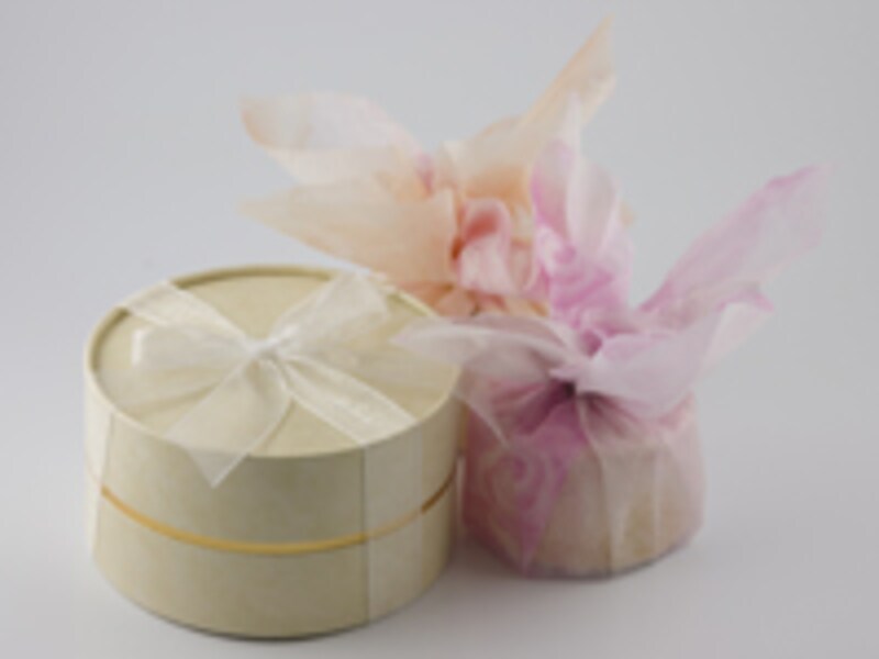 バラのマドレーヌのパッケージ