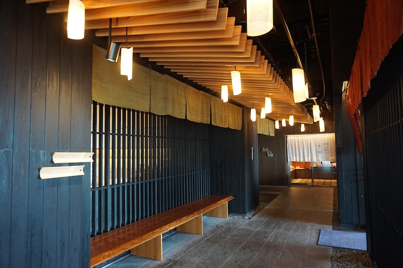 界 別府の路地