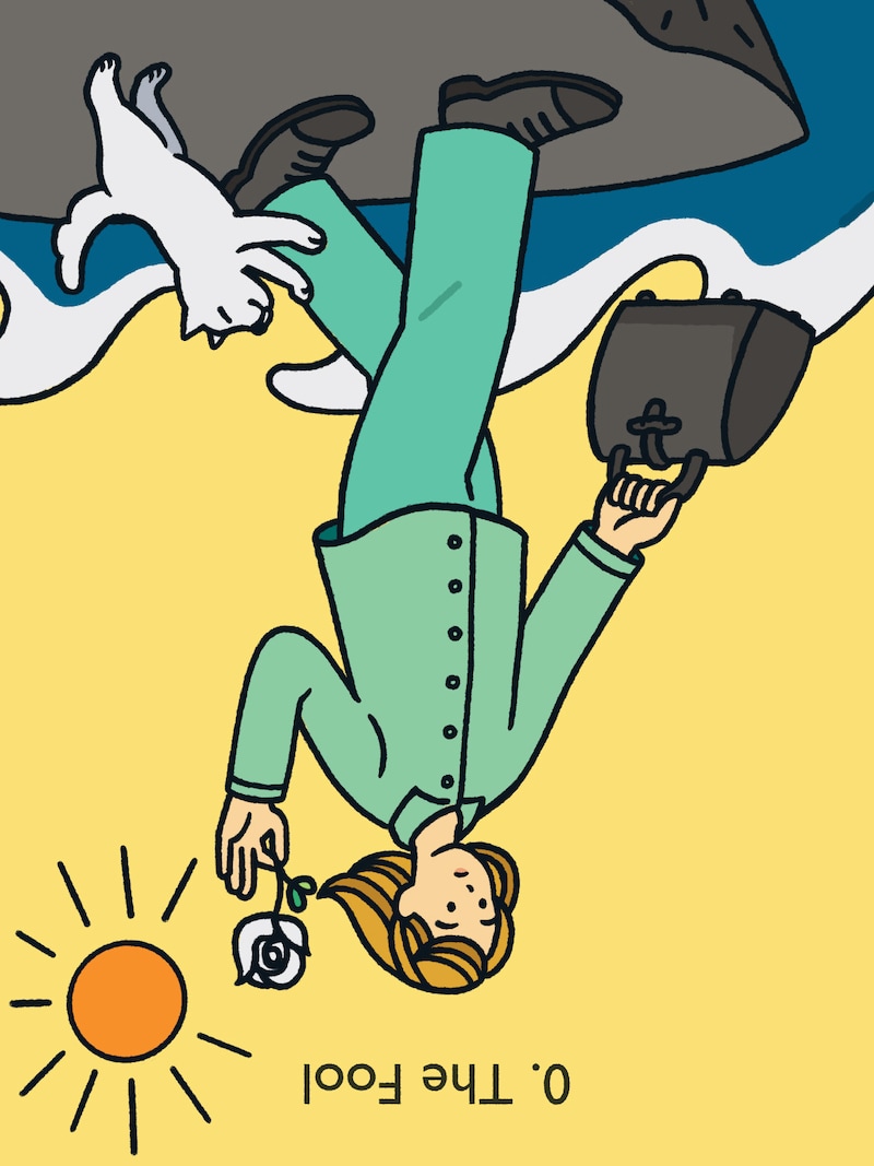 愚者（The Fool）／逆位置