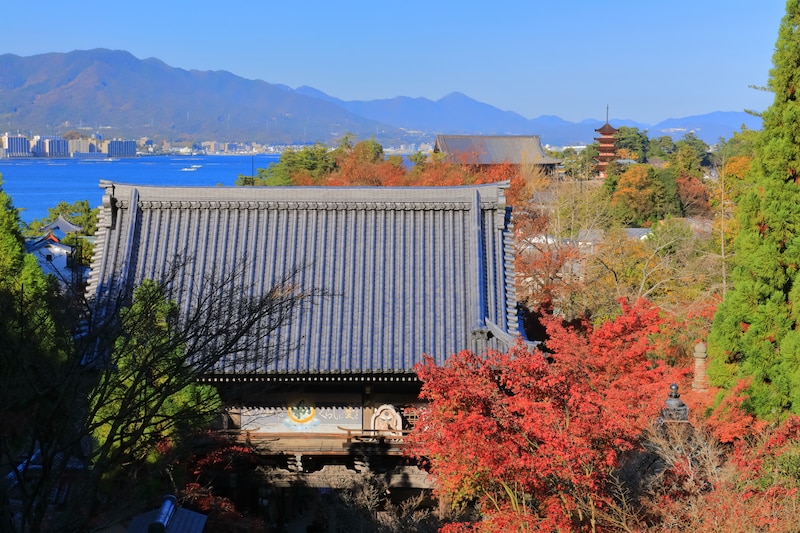 大聖院からの眺望（宮島）の画像