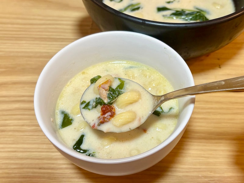 クリーミーで濃厚な旨み。ホッとするおいしさを満喫できます。 