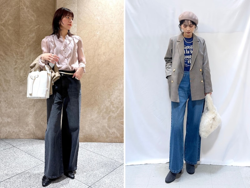 40代女性におすすめのデニムコーデ