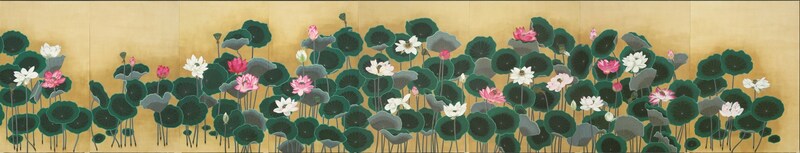 蓮池（右隻）2010年 東大寺蔵