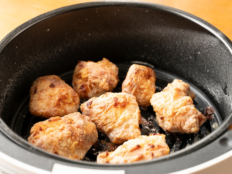 油で揚げないノンフライ唐揚げも楽しめる