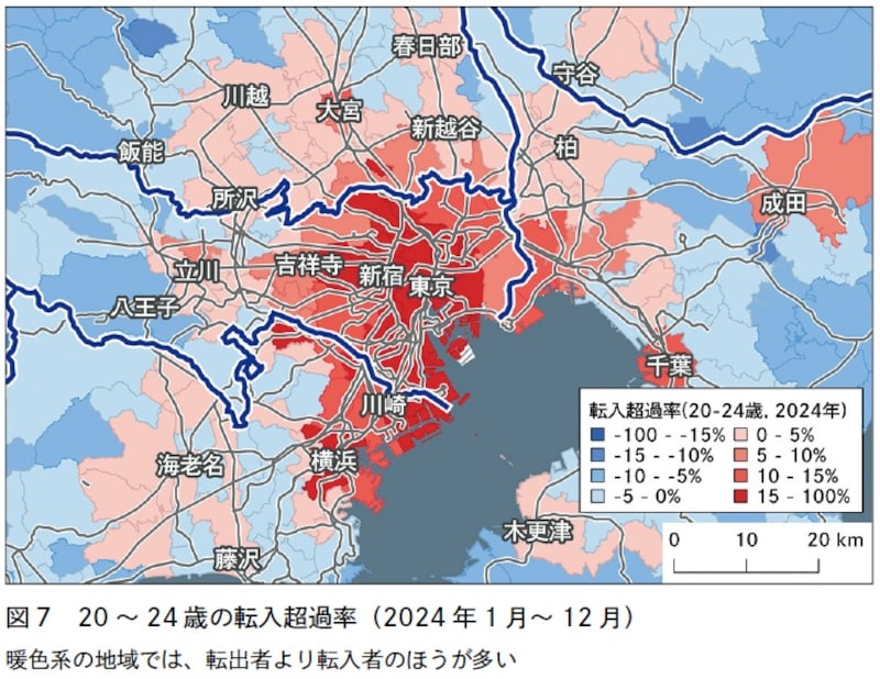 画像出典：『データでわかる東京格差』（にゃんこそば著・SBクリエイティブ）