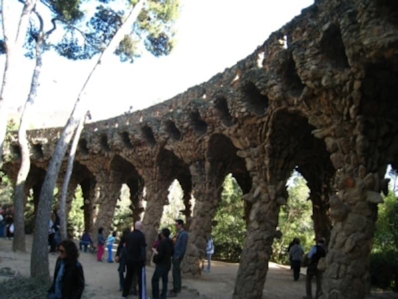 公園内には3つの高架橋がある