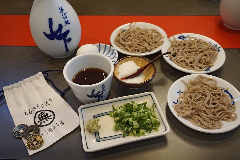 出石皿そば巡り