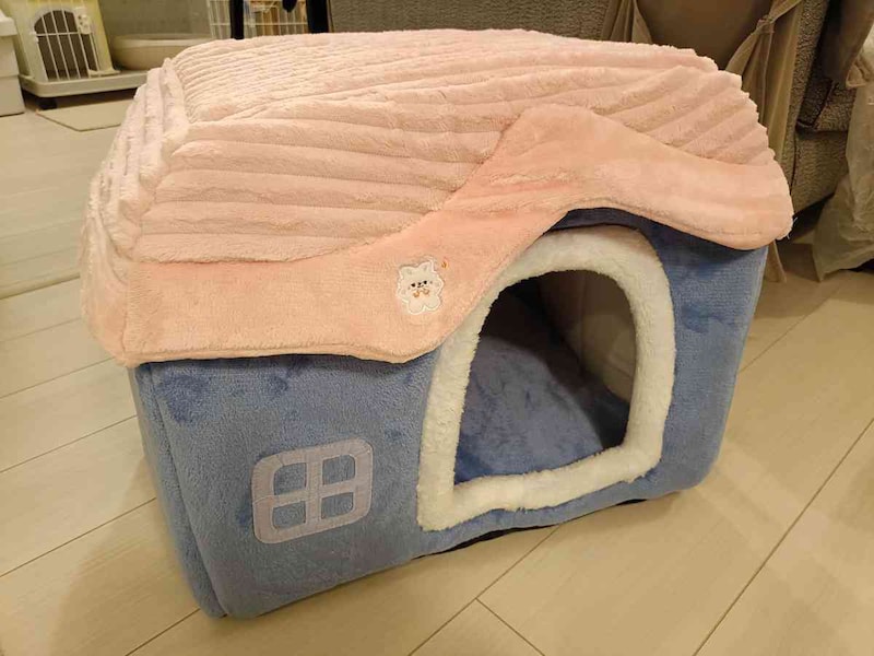 ペットハウス?ドーム型(Lサイズ・ブルー)