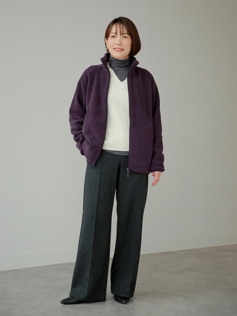 ゆったりと楽にはけて、センタープレスのラインできれい見えもかないます　出典：StyleHint