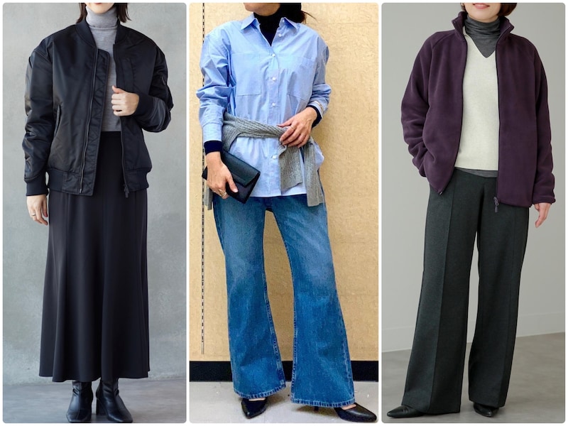 春まではきたいユニクロのプチプラボトムスで大人カジュアルコーデ