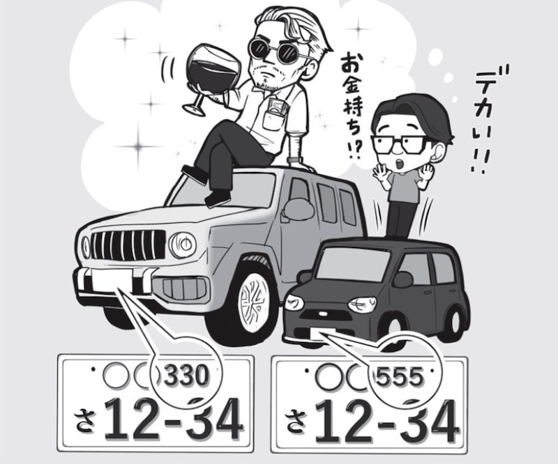 「3ナンバーは高級車で税金も高い」というイメージですが…。※サムネイル画像:PIXTA