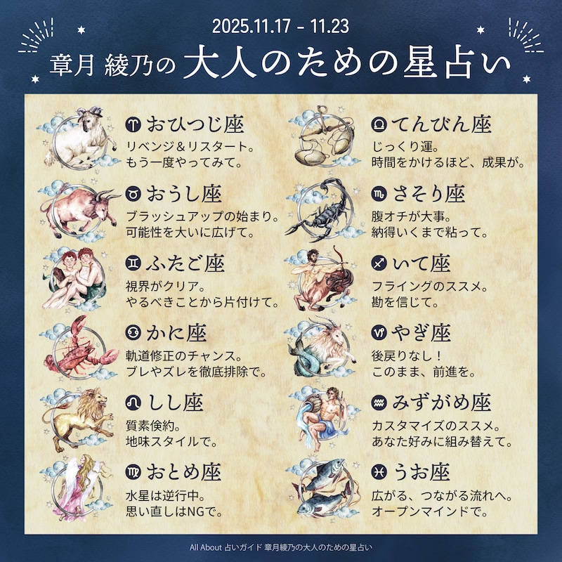 章月綾乃からあなたへ送る今週のメッセージ