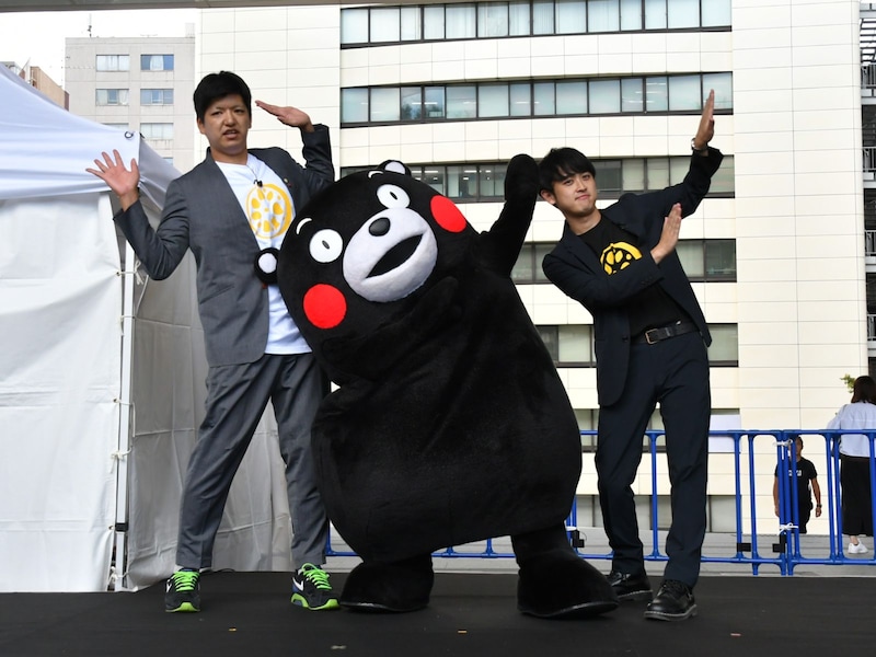 楽しかったモン＝10月8日、東京都中央区