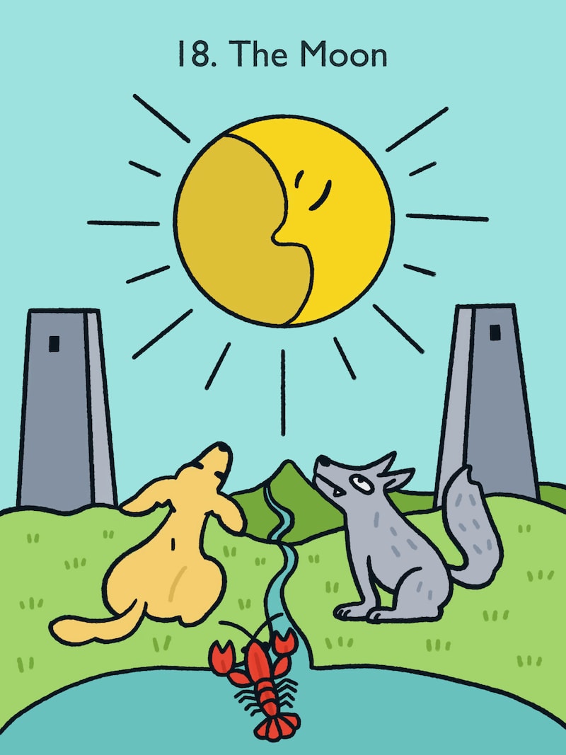 月（The Moon）／正位置