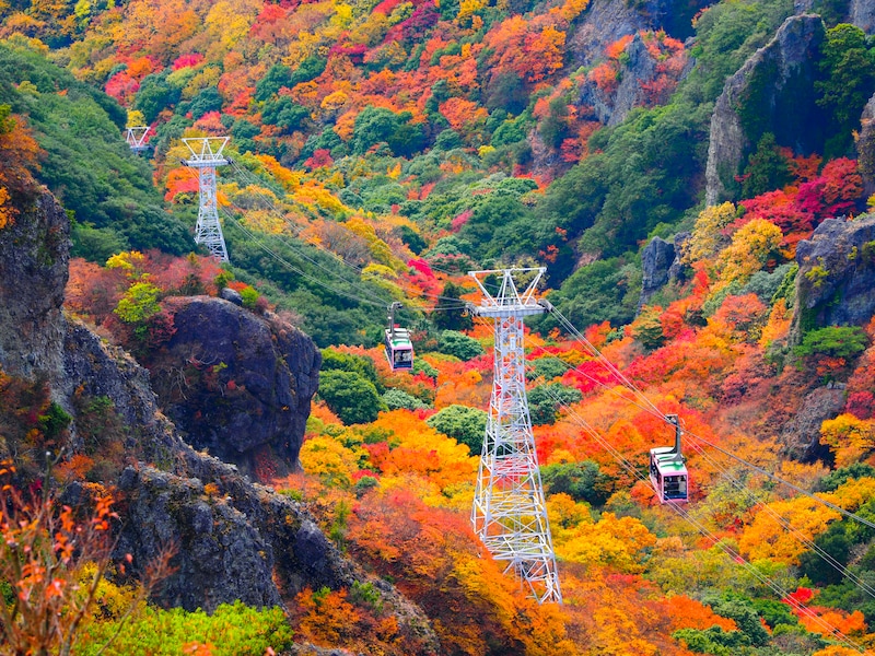 寒霞渓ロープウェイ