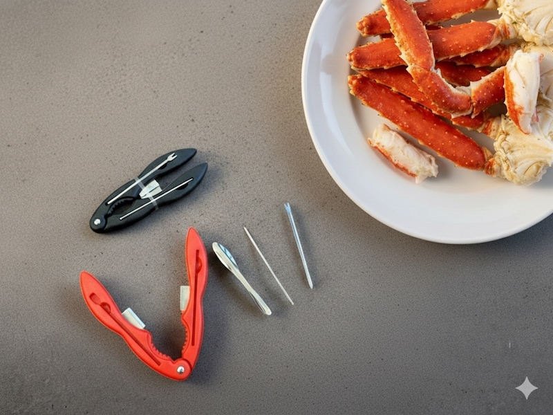 多機能カニクラッカーとツールセット　