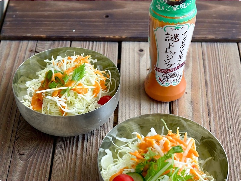 インドカレー屋さんの謎ドレッシング