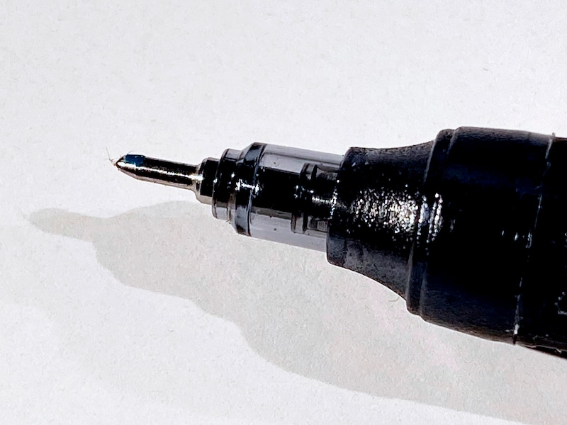 ペン先の拡大写真