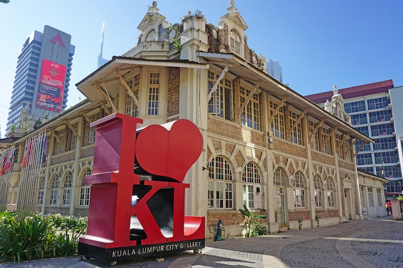 マレーシアの首都、クアラルンプール。オールドタウンの街歩きも楽しい