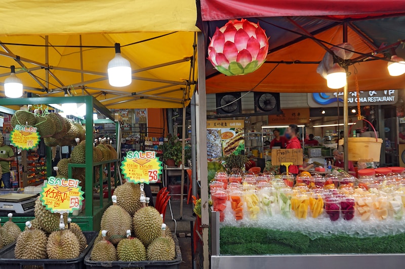 フルーツ天国マレーシア。ドリアンとフルーツカップ