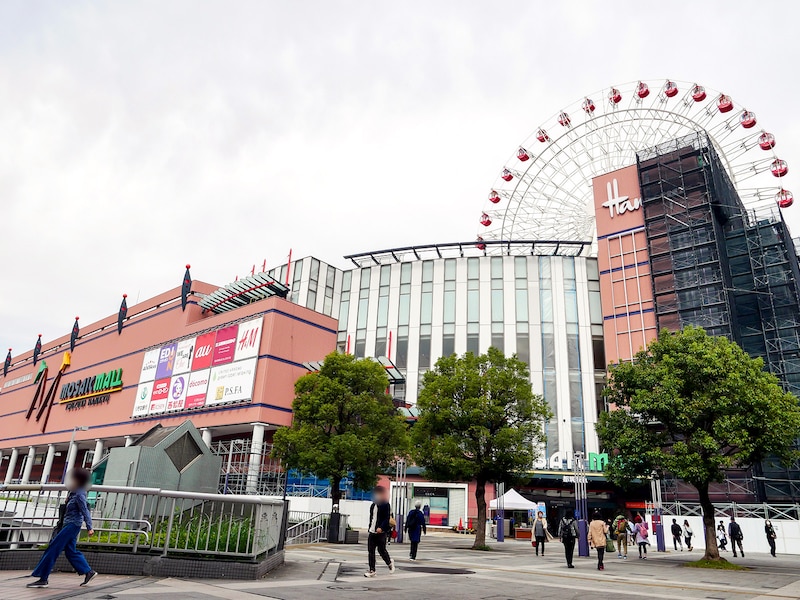 商業施設が充実している、センター北駅周辺