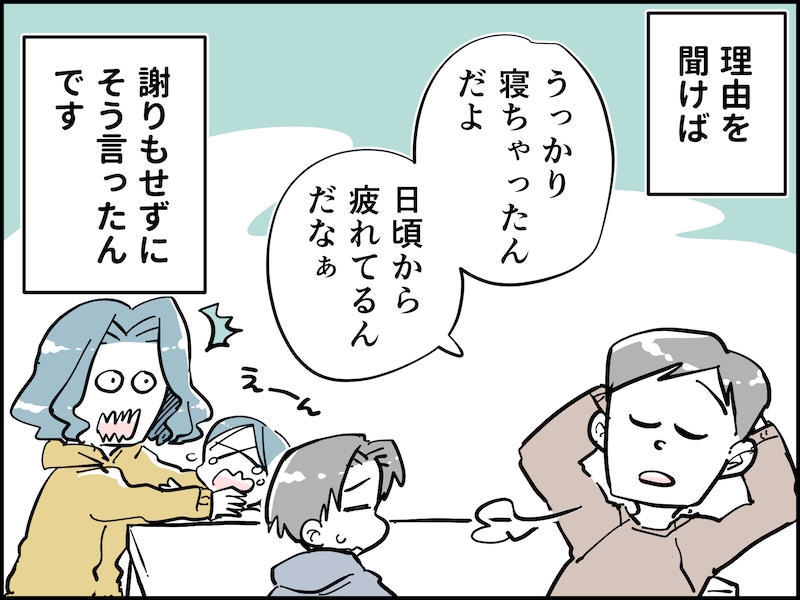 帰宅した妻が見た夫の衝撃行動
