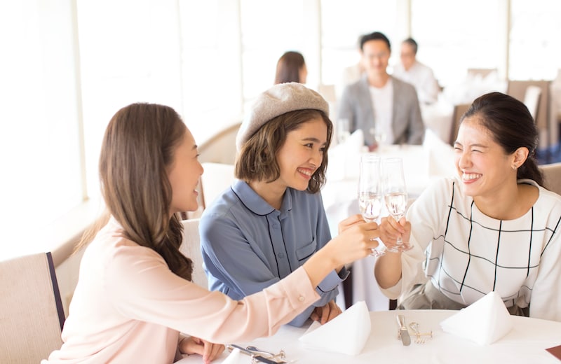外食、金運アップ