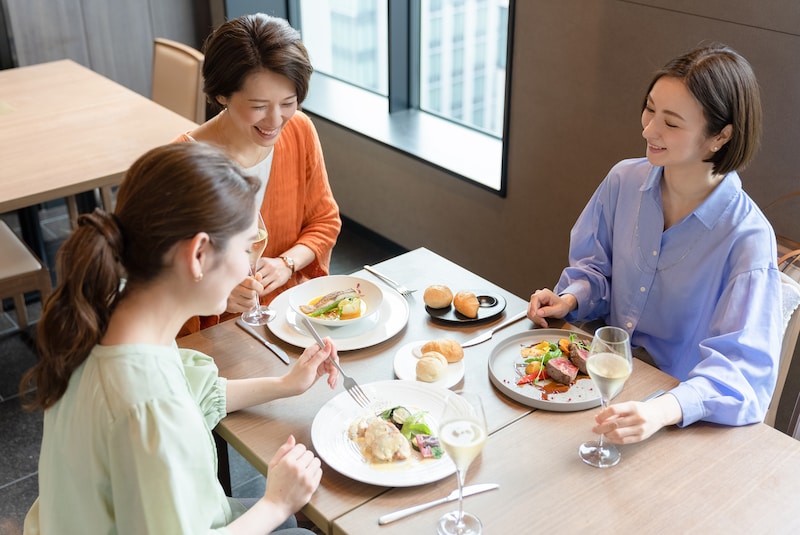 お金持ちのランチ