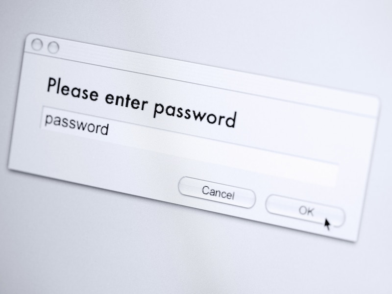 パスワードに単純な数字や単語を使うと危険性が高まります(※画像:amana)