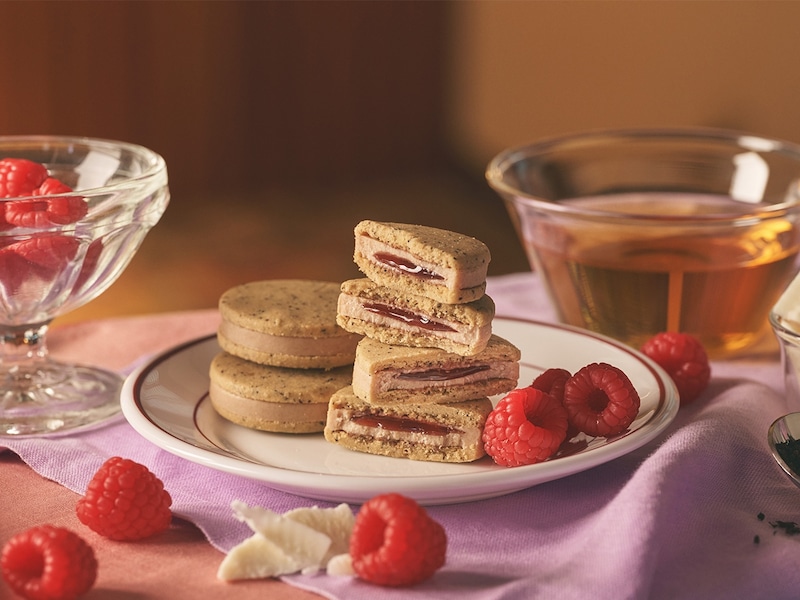 「ティードロップ」のティーショコラサンド