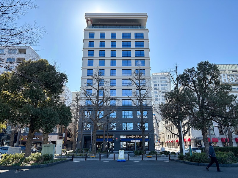 「ザ・ゲートホテル横浜 by HULIC」外観（筆者撮影）