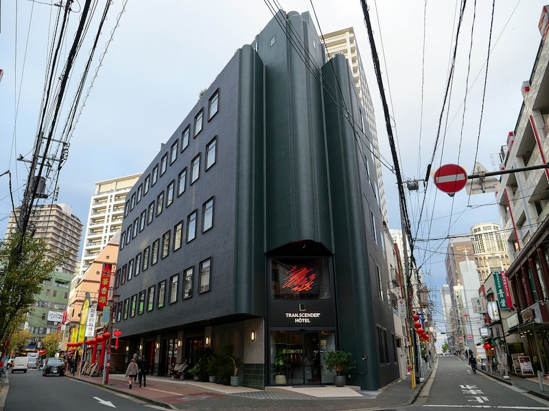 飲食店「招福門」が入っていたビルをホテルにコンバージョン（筆者撮影）