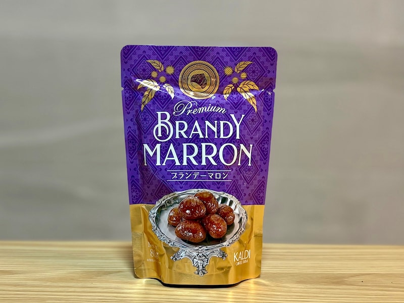 「ブランデーマロン 80g」 267円（税込）