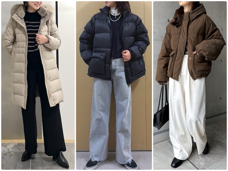 寒い冬に頼りになる「ダウンコート」を着るときに避けたいNGコーデをご紹介します。