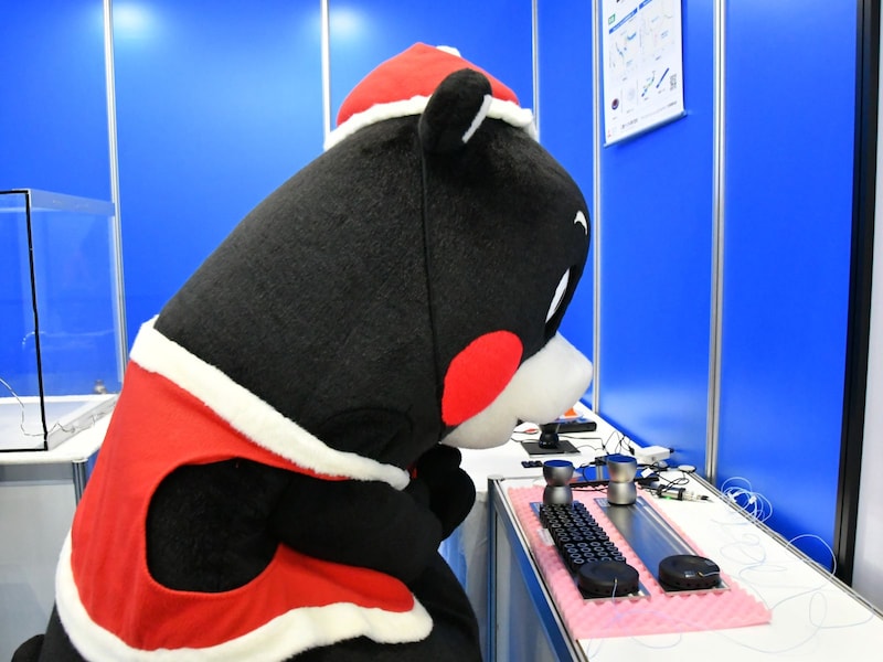 どっちが本物？＝11月1日、東京都文京区