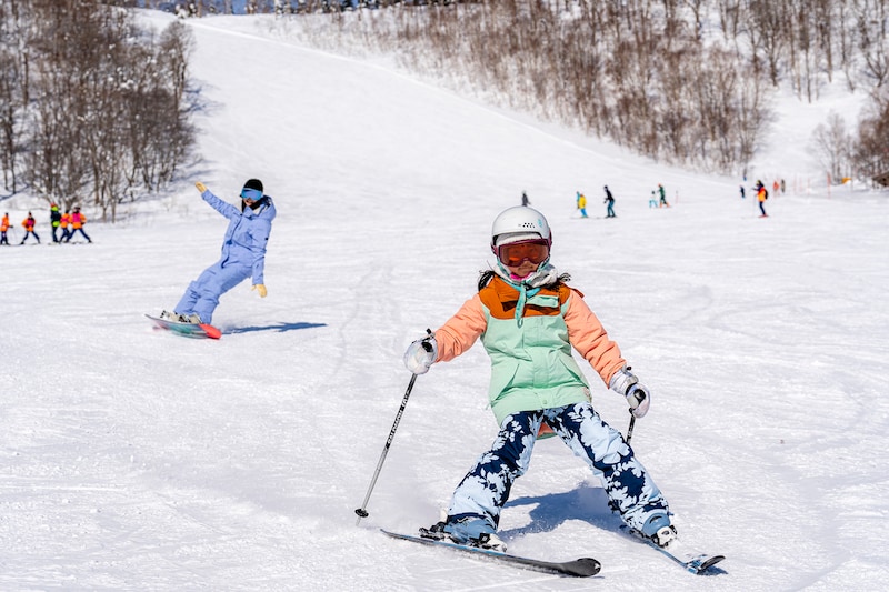 よいゲレンデコンディションでの練習は上達の近道