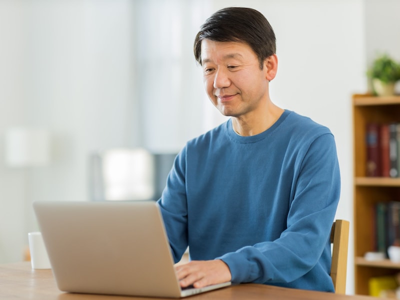 40代男性　定期預金