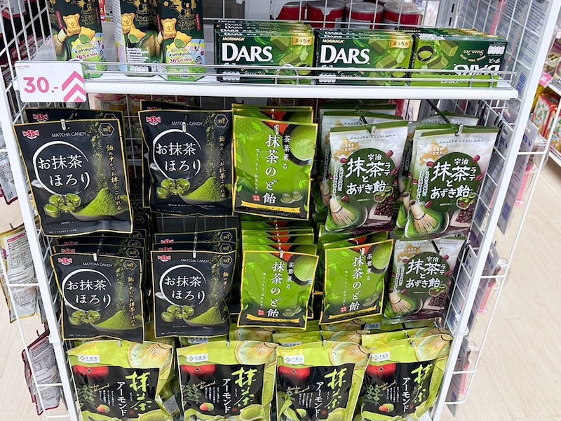 ダイソー　ワン・バンコク店の抹茶スイーツ
