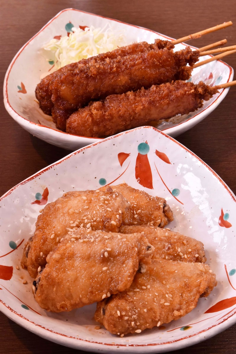 サガミ,手羽先,味噌串カツ,