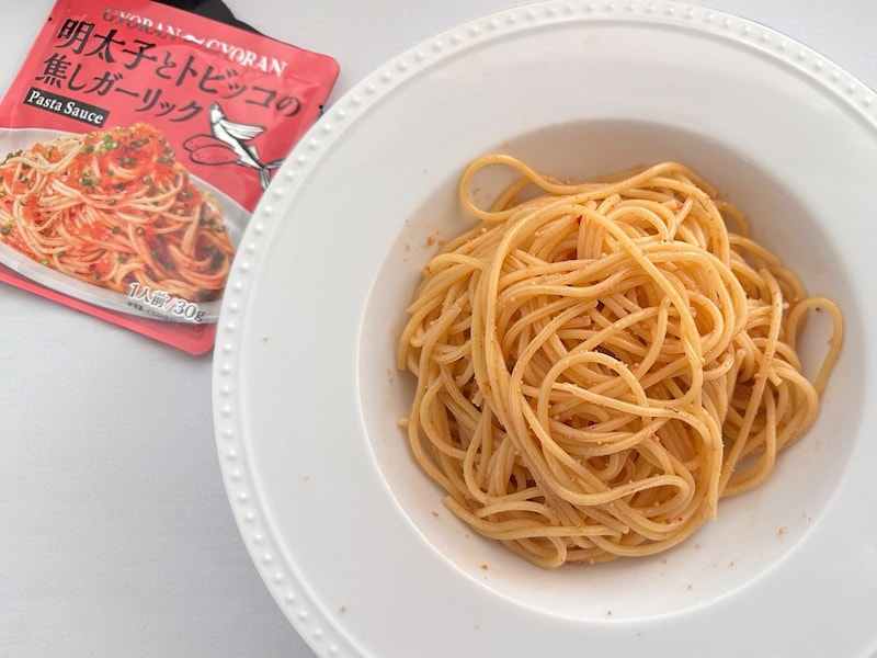 GYORAN GYORAN　明太子とトビッコの焦しガーリックパスタソース